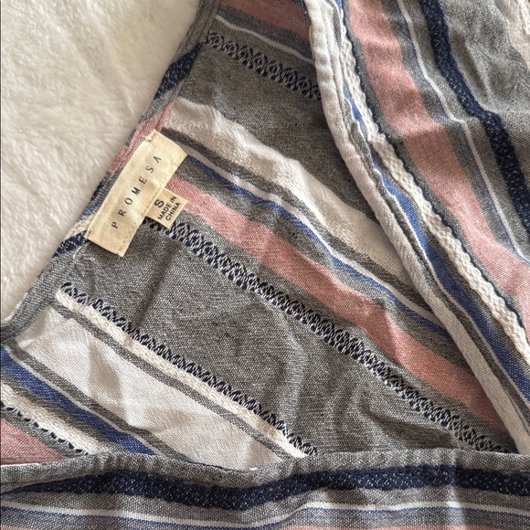 Promesa Multicolor Striped Jumpsuit 🆕 - Picture 3 of 5